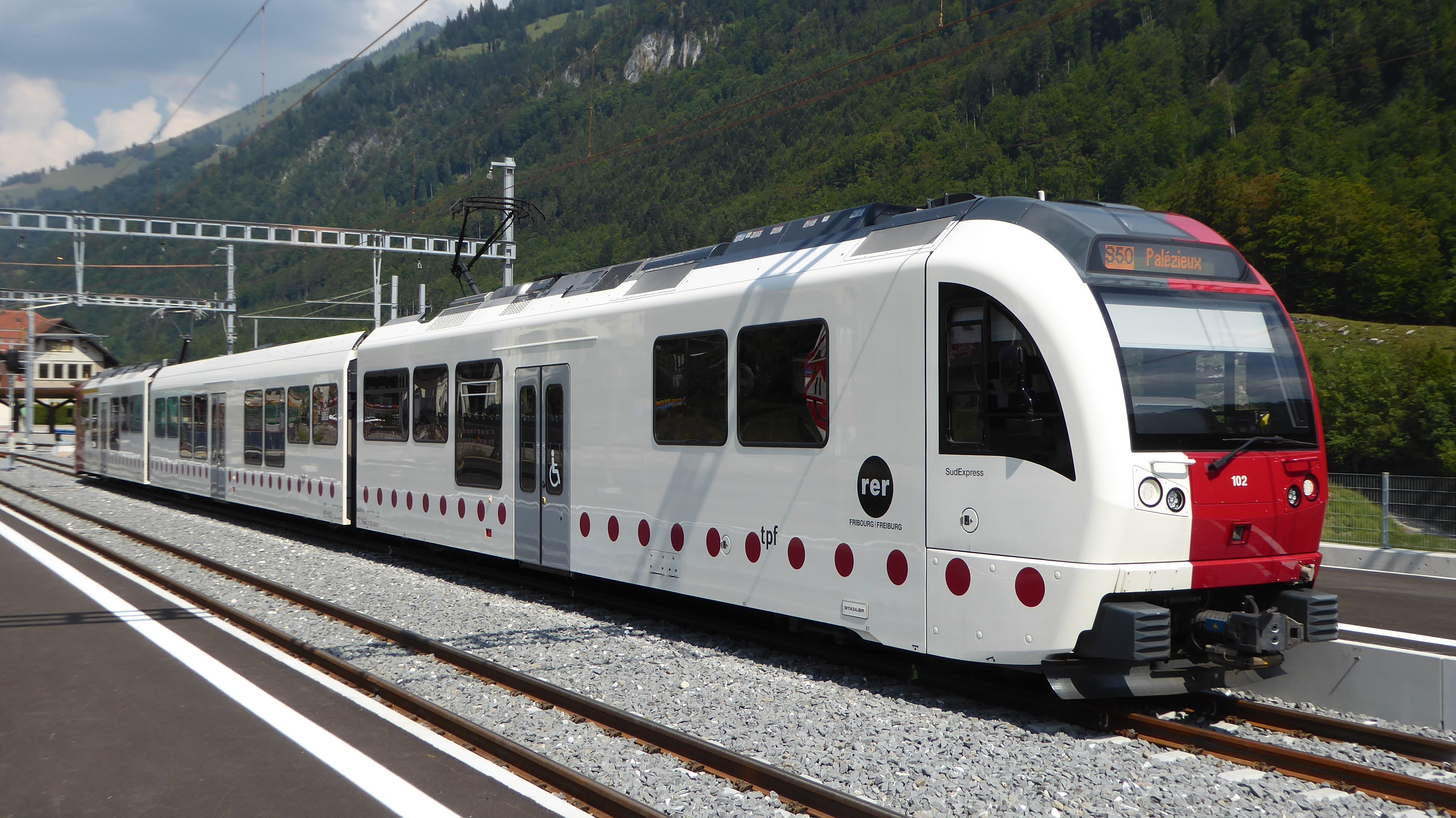 Automatisierung Depotfahrten der Meterspurfahrzeugen Bulle – Depot Planchy